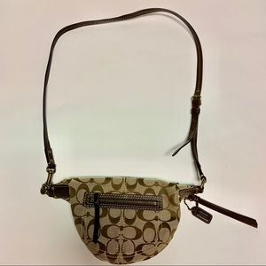 Coach 10840 Signature Mini Crossbody Sling Bag